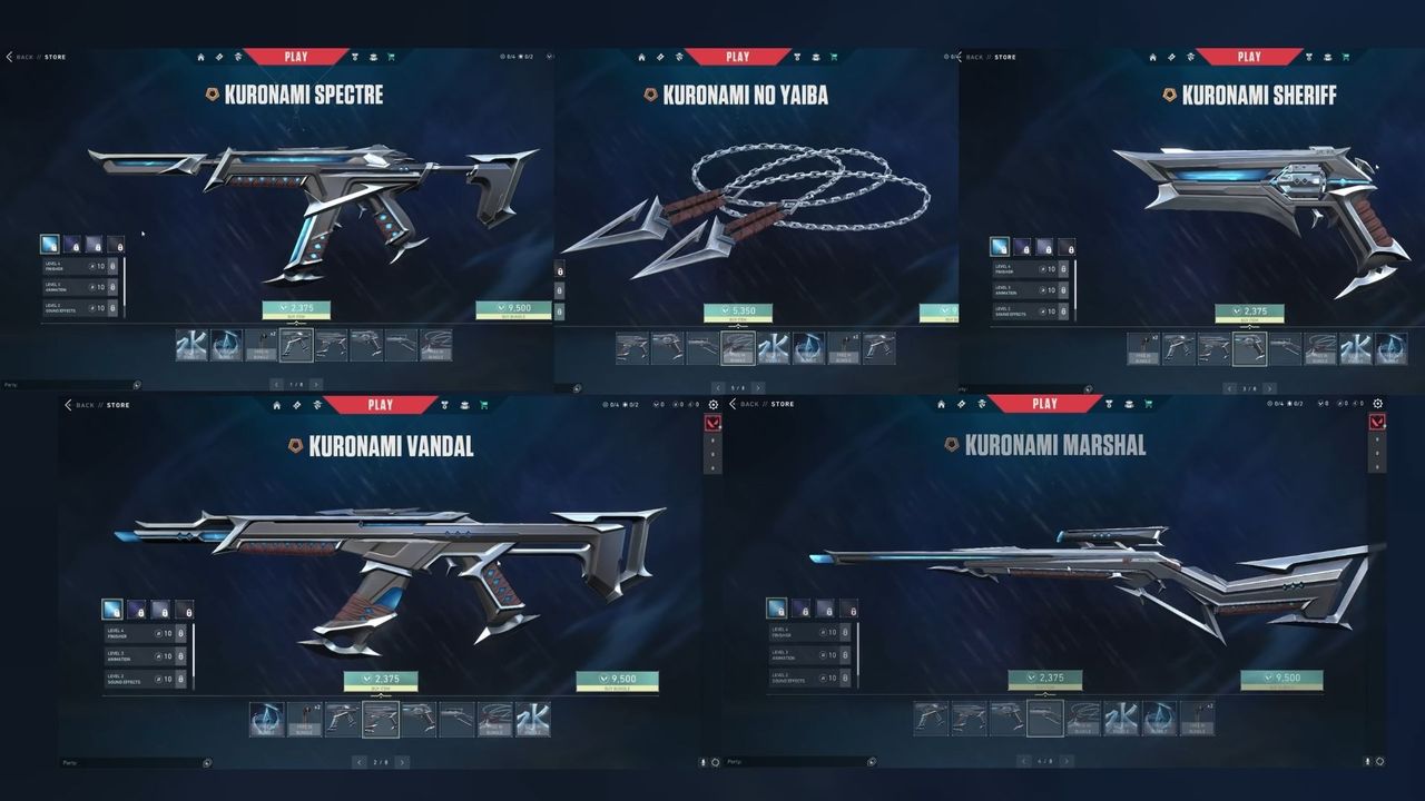 VALORANT Kuronami Bundle Explained VALORANT Kuronami Bundle Explained