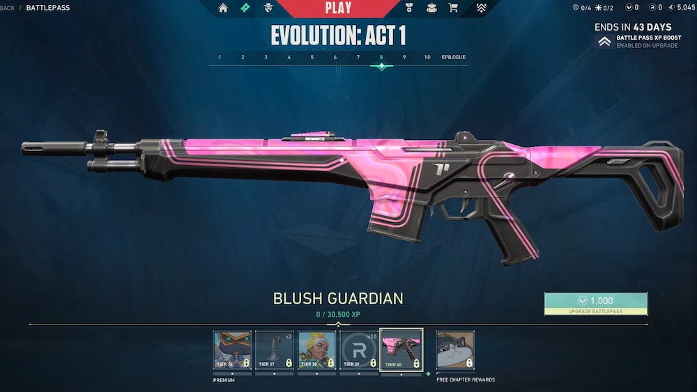 compte valorant ascendant 2 (300e+ de skin