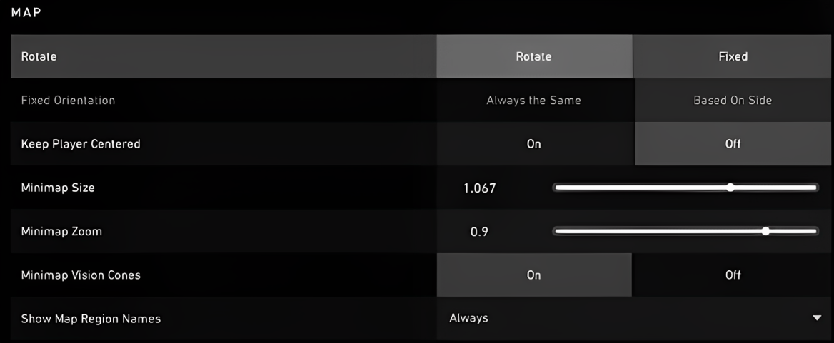 Best Minimap Settings VALORANT