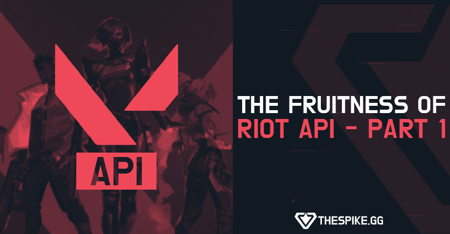 The fruitfulness of Riot API - Part 1 | VALORANT Esports News | THESPIKE.GG